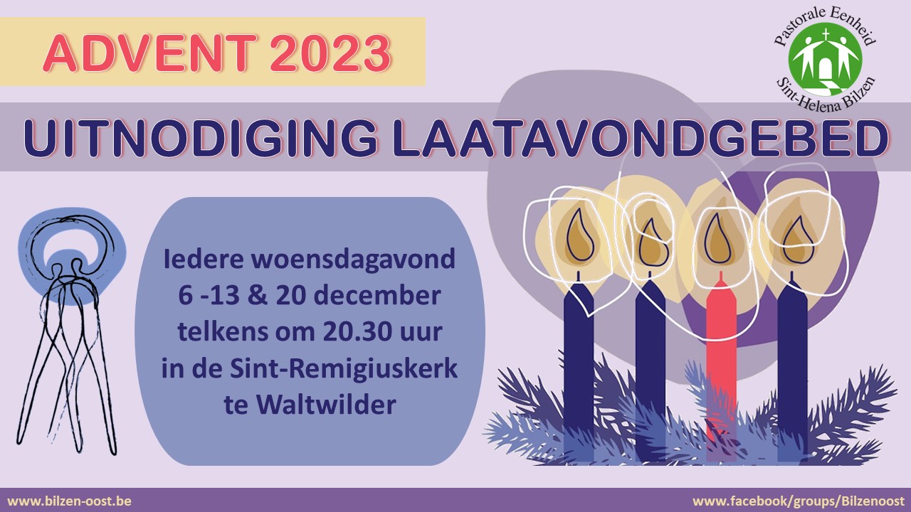 uitnodiging Laatavondgebed