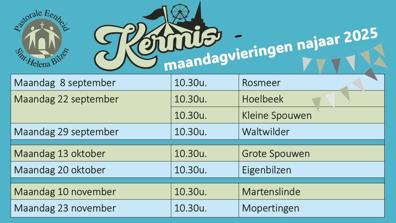 Kermismaandagvieringen