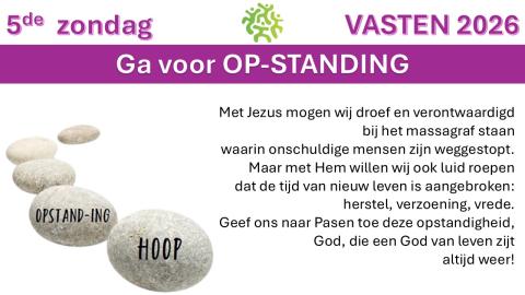 5° zondag vasten