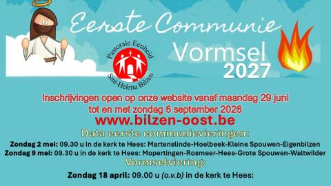 EK en Vormsel 2027